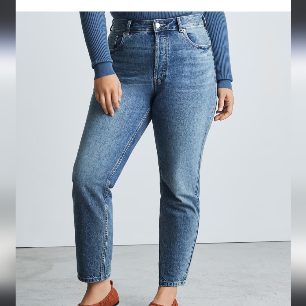 Everlane The Curvy 90s Cheeky Straightc Jean